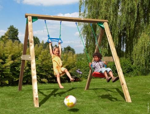Jungle Swing | Wooden swing set 220 cm