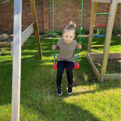 Jungle Gym wooden swing module Jungle Gym wooden swing